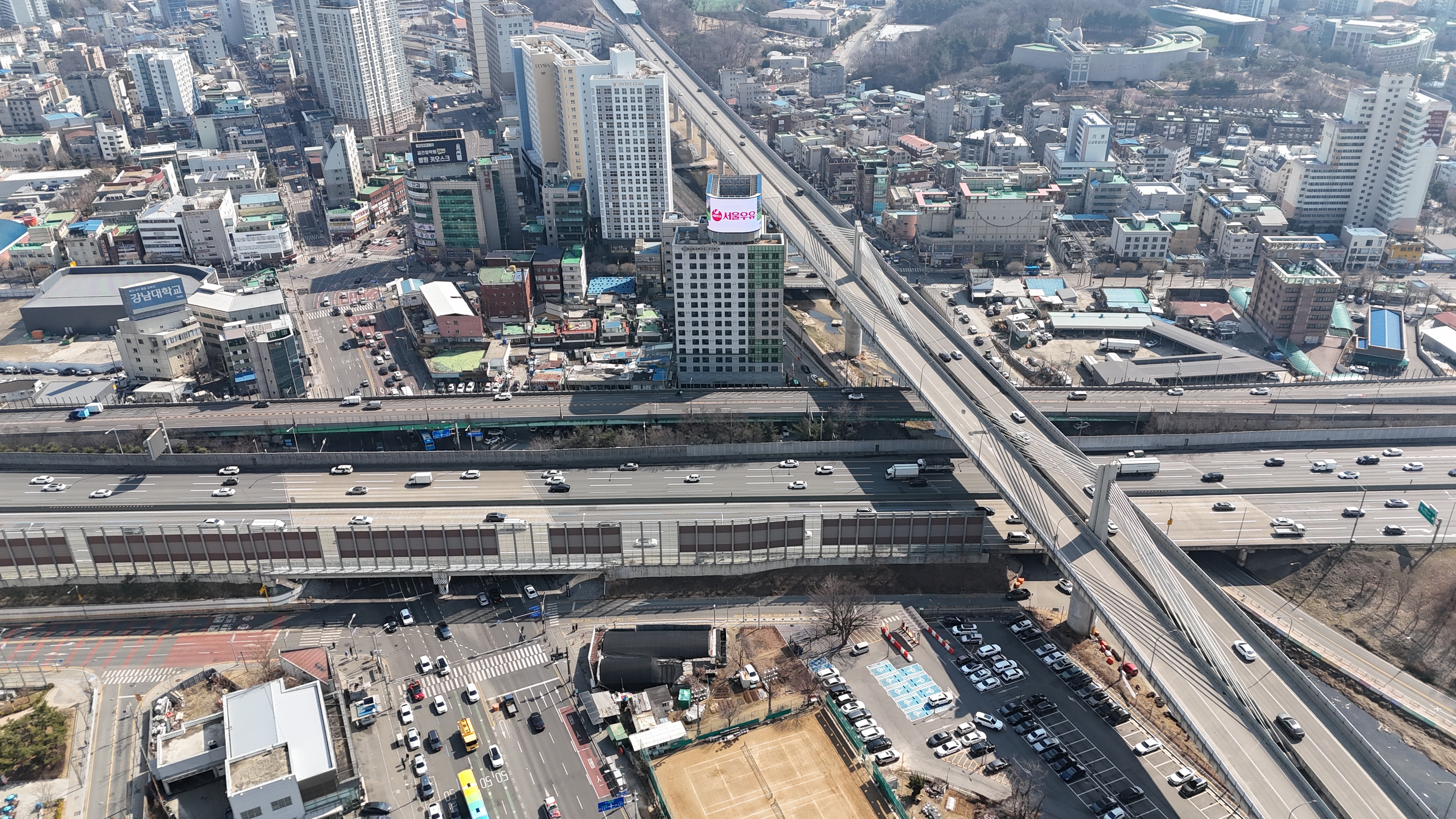 정밀안전진단 신갈 제2 고가차도 교량 및 터널의 구조적 내구성 정밀 평가